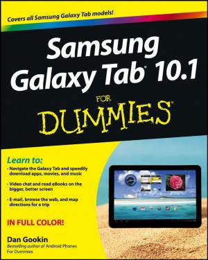 Cover of the book Samsung Galaxy Tab 10.1 For Dummies by Sarah Parsons Zackheim, Adrian Zackheim