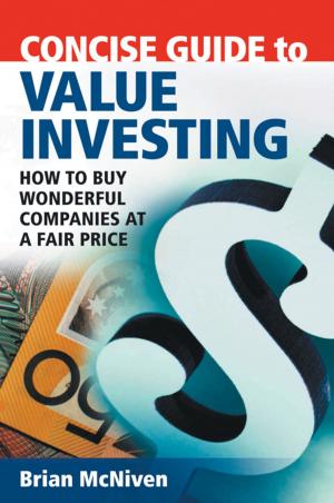 Cover of the book Concise Guide to Value Investing by Matthew Brittain Phillips, Gerald Don Wootan