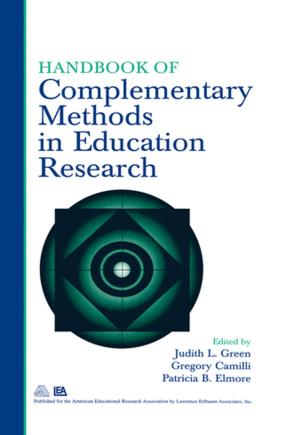 Cover of the book Handbook of Complementary Methods in Education Research by Susan Pearce
