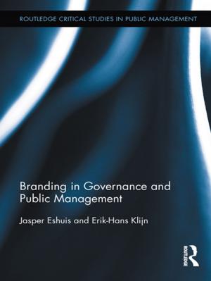 Book cover of Branding in Governance and Public Management