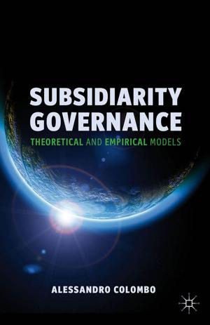 Cover of the book Subsidiarity Governance by T. Svogun