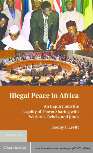 Cover of the book Illegal Peace in Africa by Michael J. Follows, Richard G. Williams
