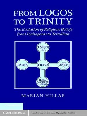 Cover of the book From Logos to Trinity by Ilana van Wyk