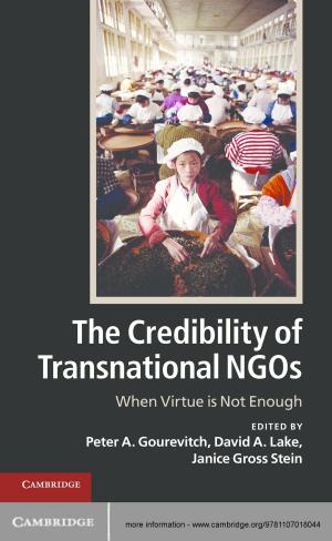 Cover of the book The Credibility of Transnational NGOs by Jakob de Haan, Sander Oosterloo, Dirk Schoenmaker