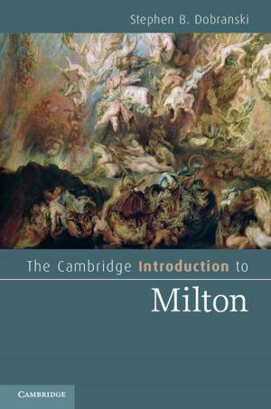 Cover of the book The Cambridge Introduction to Milton by David Konstan