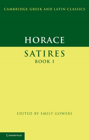 Cover of the book Horace: Satires Book I by Danielle S. McNamara, Arthur C. Graesser, Philip M. McCarthy, Zhiqiang Cai