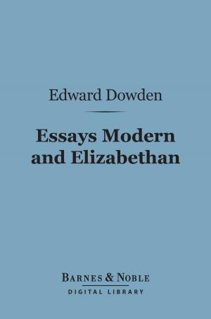 Book cover of Essays Modern and Elizabethan (Barnes & Noble Digital Library)
