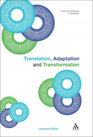 bigCover of the book Translation, Adaptation and Transformation by 