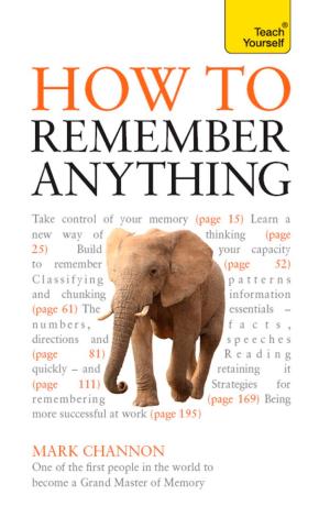 Cover of How to Remember Anything: Teach Yourself