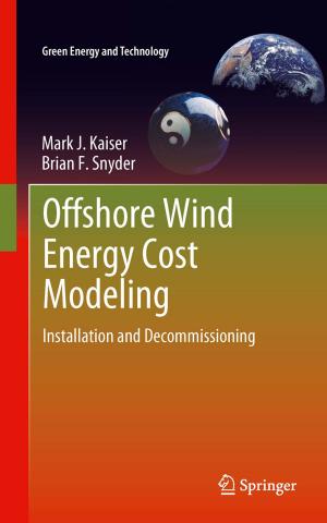 Cover of the book Offshore Wind Energy Cost Modeling by Pier Paolo Prosini