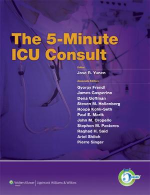 Cover of the book The 5-Minute ICU Consult by Joseph D. Zuckerman