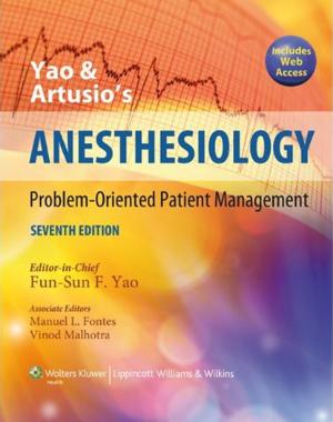 Cover of Yao and Artusio's Anesthesiology