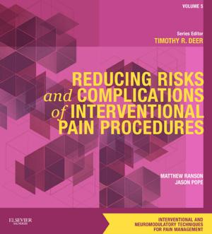 Cover of the book Reducing Risks and Complications of Interventional Pain Procedures E-Book by Dennis Marchiori, DC, MS, DACBR