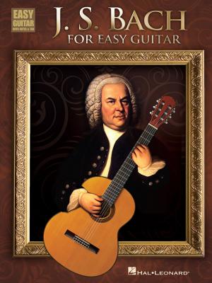 Book cover of J.S. Bach for Easy Guitar (Songbook)