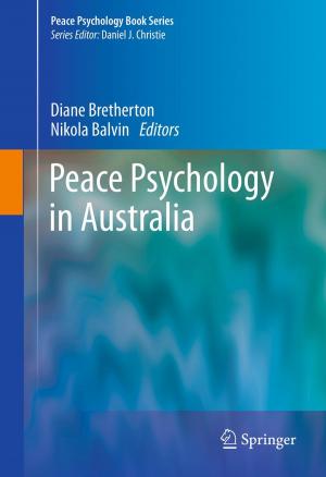 Cover of the book Peace Psychology in Australia by Dennis E. Adonis