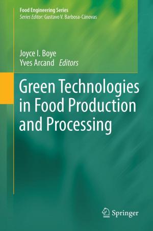 Cover of the book Green Technologies in Food Production and Processing by Pedro Isaias, Tomayess Issa