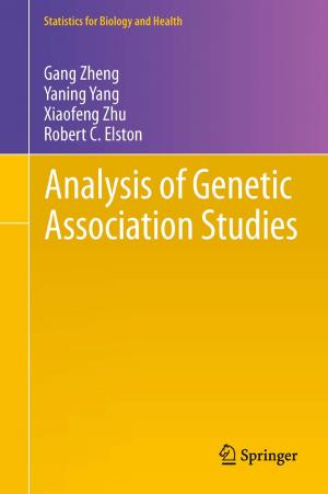 Cover of the book Analysis of Genetic Association Studies by K. Sreenivasa Rao