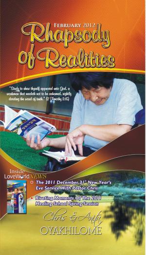 Cover of the book Rhapsody of Realities February 2012 Edition by Pastor Chris Oyakhilome