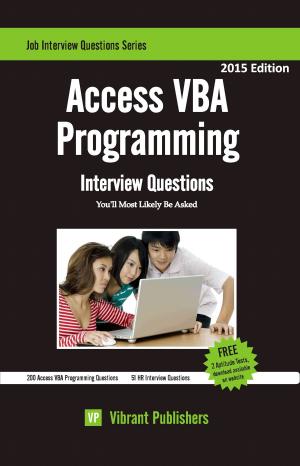 Book cover of Access VBA Programming Interview Questions You'll Most Likely Be Asked