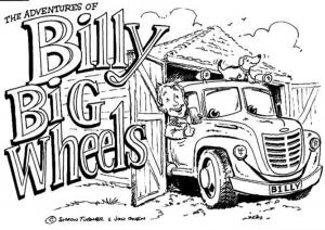 Book cover of The Adventures of Billy Big Wheels (The Discovery of Billy Big Wheels)