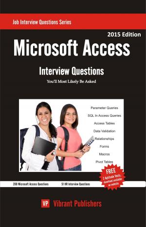 Book cover of Microsoft Access Interview Questions You'll Most Likely Be Asked