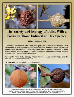 Book cover of The Variety and Ecology of Galls, With a Focus on Those Induced on Oak Species