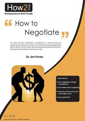 Book cover of How to Negotiate