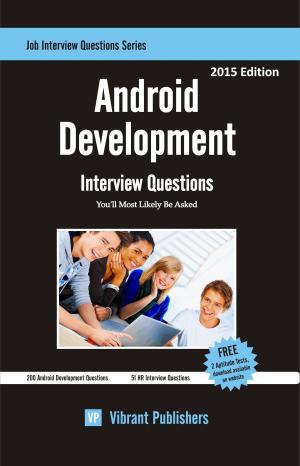 Book cover of Android Development Interview Questions You'll Most Likely Be Asked