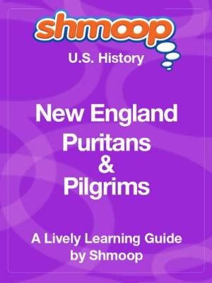 Book cover of Shmoop US History Guide: New England Puritans & Pilgrims