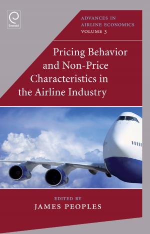 Book cover of Pricing Behaviour and Non-Price Characteristics in the Airline Industry