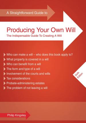 Cover of A Straightforward Guide To Producing Your Own Will