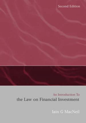 Cover of the book An Introduction to the Law on Financial Investment by Gary Owen