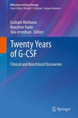 Cover of the book Twenty Years of G-CSF by Manfred Einsiedler, Klaus Schmidt