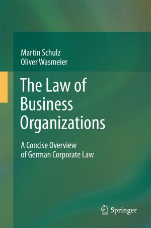Book cover of The Law of Business Organizations