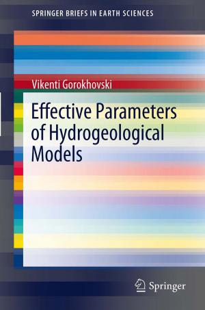 Cover of the book Effective Parameters of Hydrogeological Models by Dietmar Hildenbrand