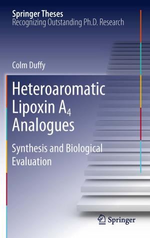 Cover of the book Heteroaromatic Lipoxin A4 Analogues by Josef Flammer, Maneli Mozaffarieh, Hans Bebie