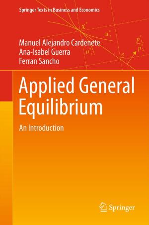 Cover of the book Applied General Equilibrium by Nina Konopinski-Klein, Dagmar Seitz, Joanna Konopinski