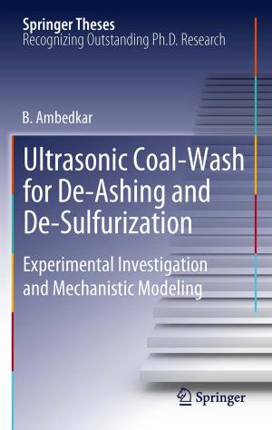 Cover of the book Ultrasonic Coal-Wash for De-Ashing and De-Sulfurization by M. Alejandro Cardenete, Carlos Romero, Francisco J. André