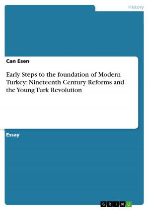 Cover of the book Early Steps to the foundation of Modern Turkey: Nineteenth Century Reforms and the Young Turk Revolution by Hans Gebhardt