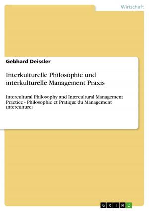 Cover of the book Interkulturelle Philosophie und interkulturelle Management Praxis by Julia Harrer