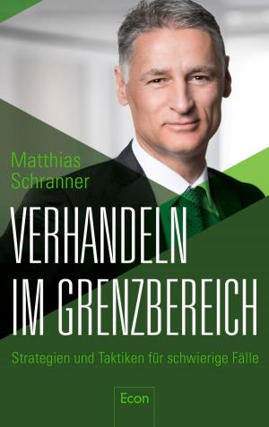 Cover of the book Verhandeln im Grenzbereich by Christian Spancken