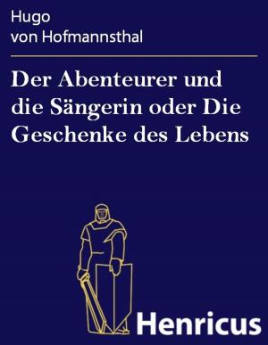 Book cover of Der Abenteurer und die Sängerin oder Die Geschenke des Lebens