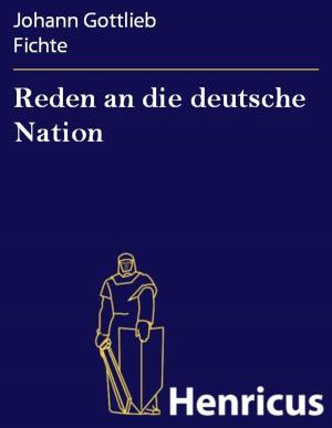 Cover of Reden an die deutsche Nation