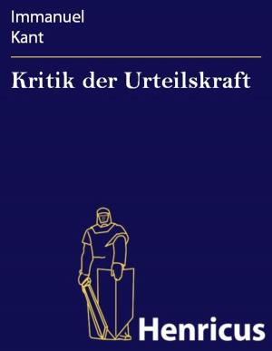 Cover of Kritik der Urteilskraft