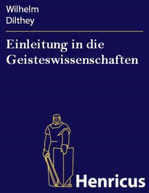 Cover of the book Einleitung in die Geisteswissenschaften by Arthur Schopenhauer