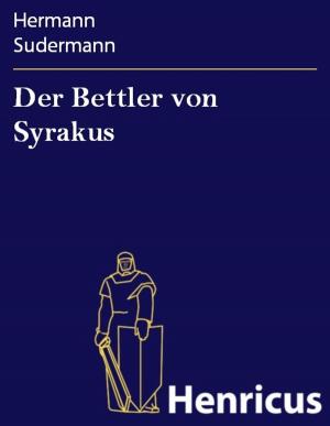 Book cover of Der Bettler von Syrakus