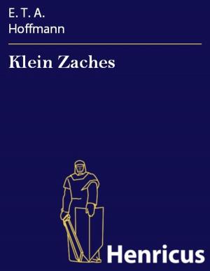 Book cover of Klein Zaches