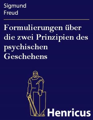 Book cover of Formulierungen über die zwei Prinzipien des psychischen Geschehens