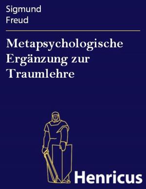 Book cover of Metapsychologische Ergänzung zur Traumlehre