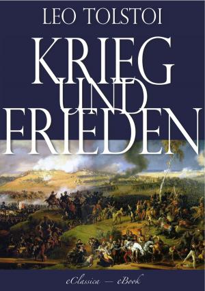 Book cover of Leo Tolstoi: Krieg und Frieden (Illustriert) (Vollständige deutsche Ausgabe)